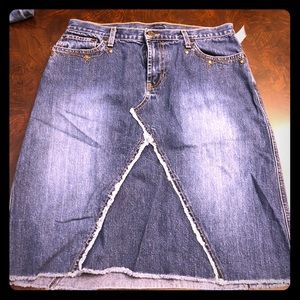Jean skirt